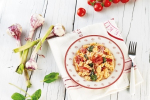 Risolino | Fusilli con ricotta