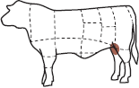Steakové hovězí maso | Ball tip (Špička ořechu)