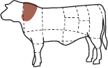 Steakové hovězí maso | Chuck roll (Krk, podplečí)