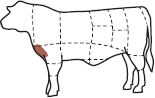 Steakové hovězí maso | Petite tender, Diamond muscle (Špička plece)