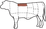 Steakové hovězí maso | Rib eye (Vysoký roštěnec)