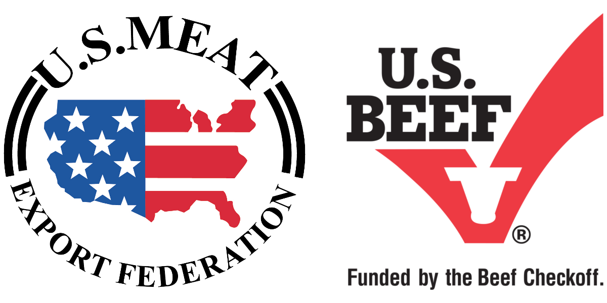 US Meat Export Federation a US Beef | loga