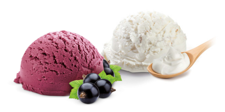  Prima kopečková zmrzlina | Jogurtová a Černý rybíz | 520605, 520591