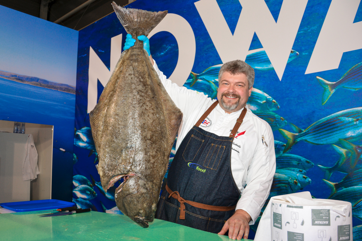 Bidfood Expo 2022 | Marek Svoboda a halibut