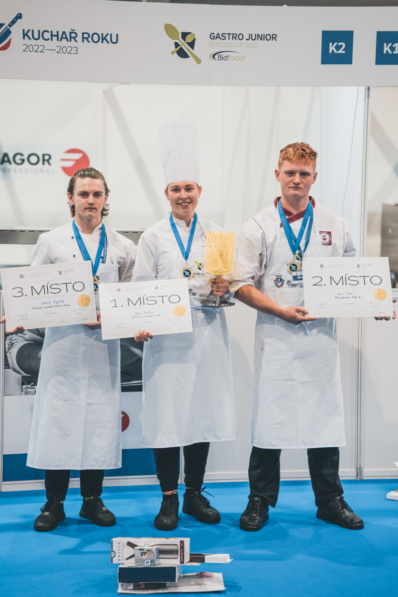 Gastro Junior Bidfood Cup 2022 | kuchaři