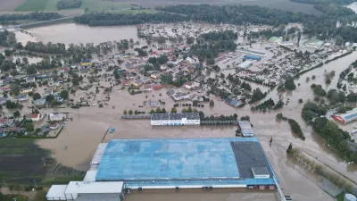 Povodeň v Opavě postihla areály společnosti Bidfood