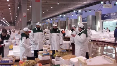 Návštěva rybího trhu Rungis