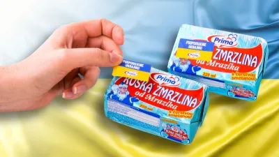 Ruská zmrzlina Prima bude nově Ukrajinská
