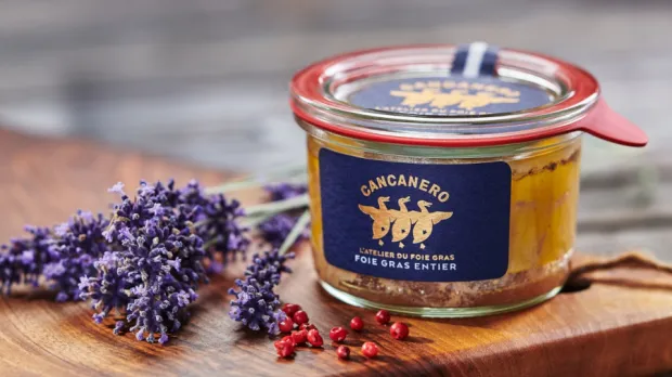 Delikátní foie gras Cancanero 