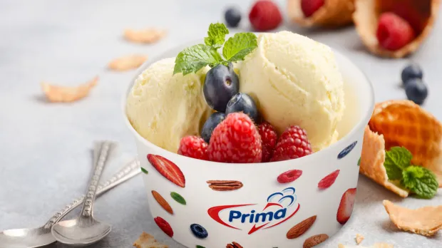 Prima kopečková zmrzlina