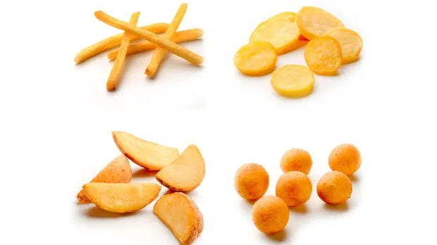 Naše hranolky, krokety a další bramborové výrobky