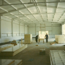 1993 | stavba první mrazírny | Kralupy