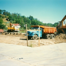 1994 | stavba druhé mrazírny | Kralupy