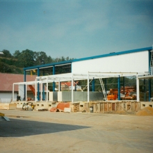 1994 | stavba druhé mrazírny | Kralupy