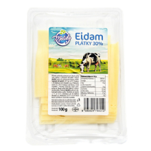 Meliko | Eidam 30 % plátky 12 x 100 g | 702083