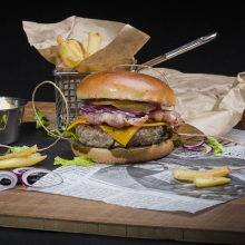 Burger concept | originální hamburger