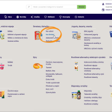 mujBidfood.cz | strom kategorií pro nejrychlejší cestu ke skupinám produktů