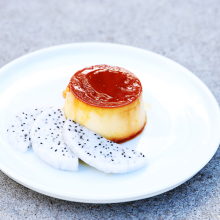 Flan de coco