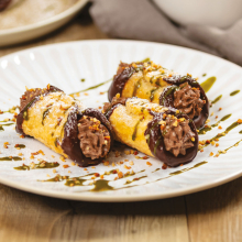 Čokoládové cannoli