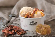 La Panna | Pekanový ořech s medem – vynikající smetanová zmrzlina s medovým toppingem a kousky pekanových ořechů | 520404