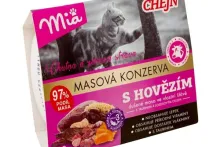 Konzerva pro kočky hovězí Mia |  604051