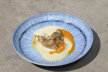 Raimund Probst | Kalamáry plněné zelím a houbami Shitake