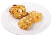 Dýňové cookies s ovesnými vločkami, čokoládou a sušenými meruňkami