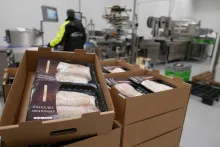 Bidfood Kralupy – čerstvé ryby | balicí linka skin Multivac