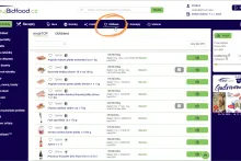 mujBidfood.cz | 'Oblíbené' aneb šablony – automatická šablona mojeTOP