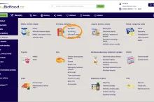 mujBidfood.cz | strom kategorií pro nejrychlejší cestu ke skupinám produktů