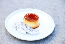 Flan de coco
