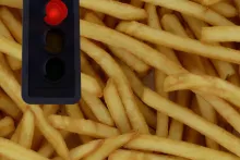 Smažení hranolek | zlatá hnědá – NE