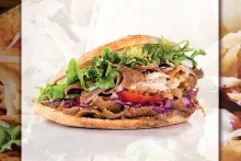 Kebab gyros kuřecí v pitta chlebu