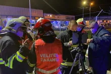 Bidfood | požár skladu obalů a zpracovny čerstvých ryb