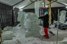 Pustevny | Ledové sochy 2022