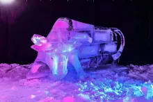 Pustevny | Ledové sochy 2022