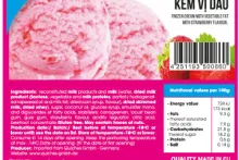 Bidfood Opava | jahodová zmrzlina pro Vietnam