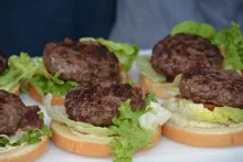 US Beef Roadshow | Chuck roll hamburger