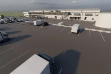 Bidfood | vizualizace distribučního depa Planá