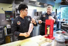 Zrání masa a ryb metodou Cuomo | hovězí salsiccia 