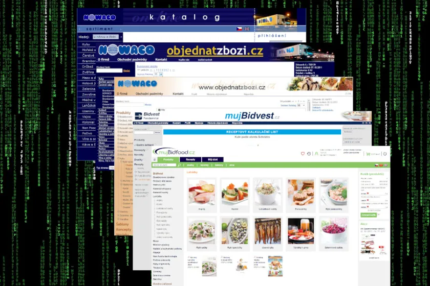 30 let s Vámi: 2004 | nástup B2B e-shopu mujBidfood.cz