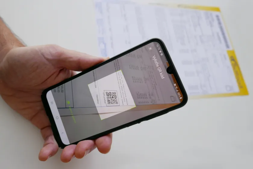 Kód QR platby na fakturách