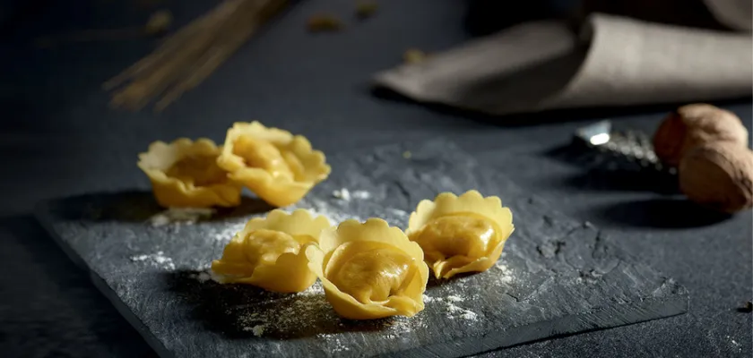 Čerstvé chlazené těstoviny jako domácí