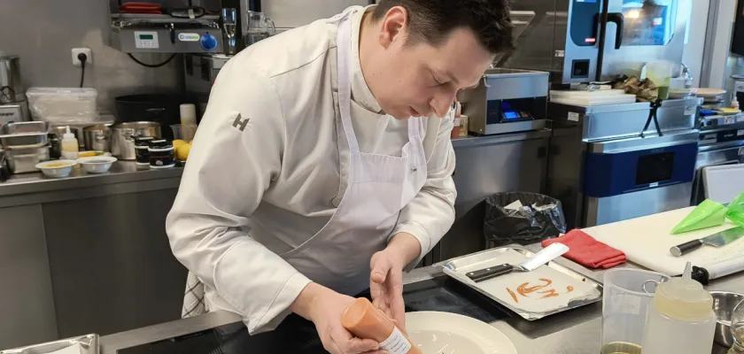 Moderní italská kuchyně Marca Giampaoliho z Aromi