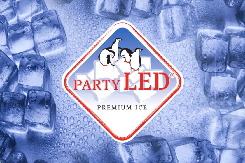 Kostky ledu a ledová tříšť Party led v distribuci Bidfood