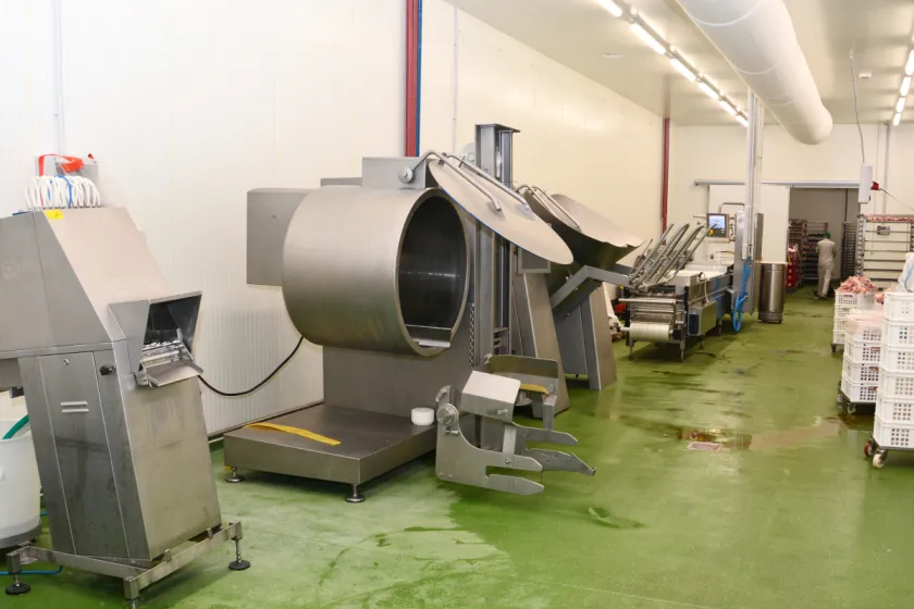 Nová výrobní hala pro sous-vide