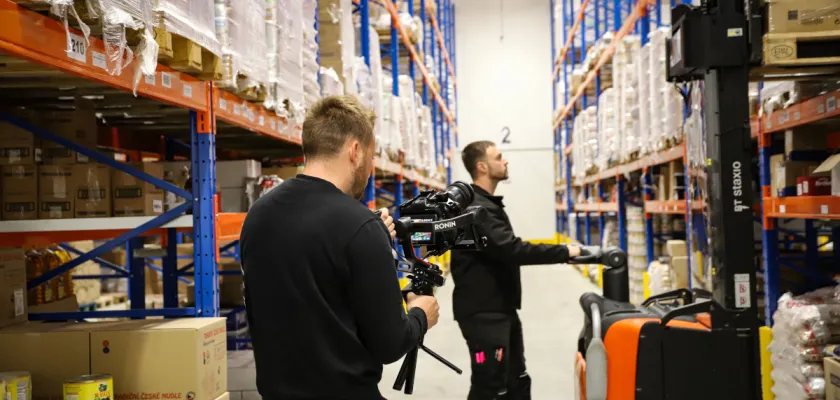 Bidfood | z natáčení filmu