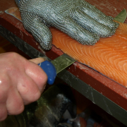 řeznické nože Dick | filetování lososů Bidfood