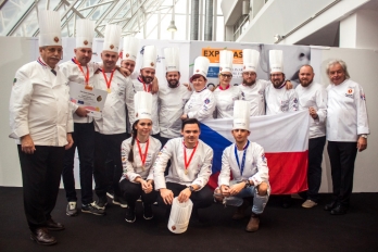 Národní tým kuchařů a cukrářů AKC ČR v Lucembursku 2018