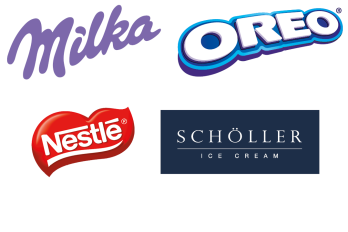 Froneri zmrliny | Milka, Oreo, Nestlé, Schöller